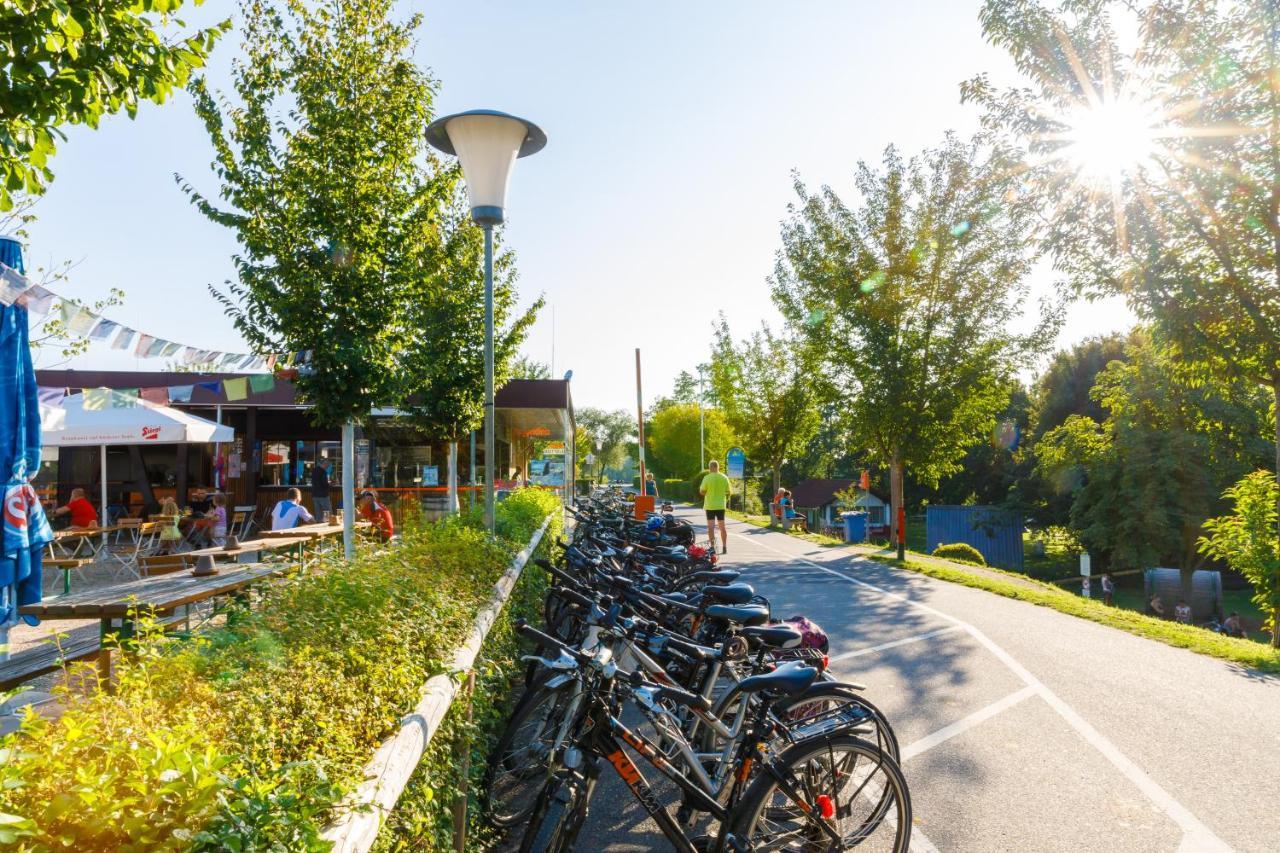 Camping & Pension Au An Der Donau Exteriör bild