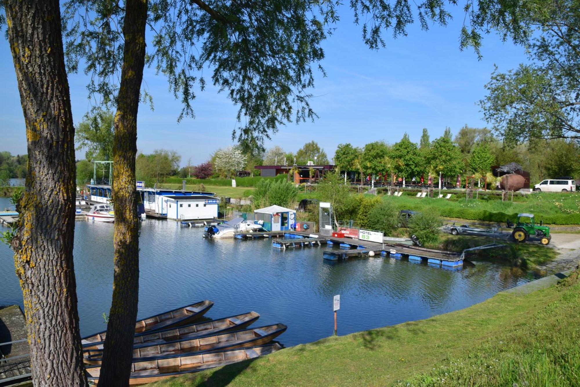 Camping & Pension Au An Der Donau Exteriör bild
