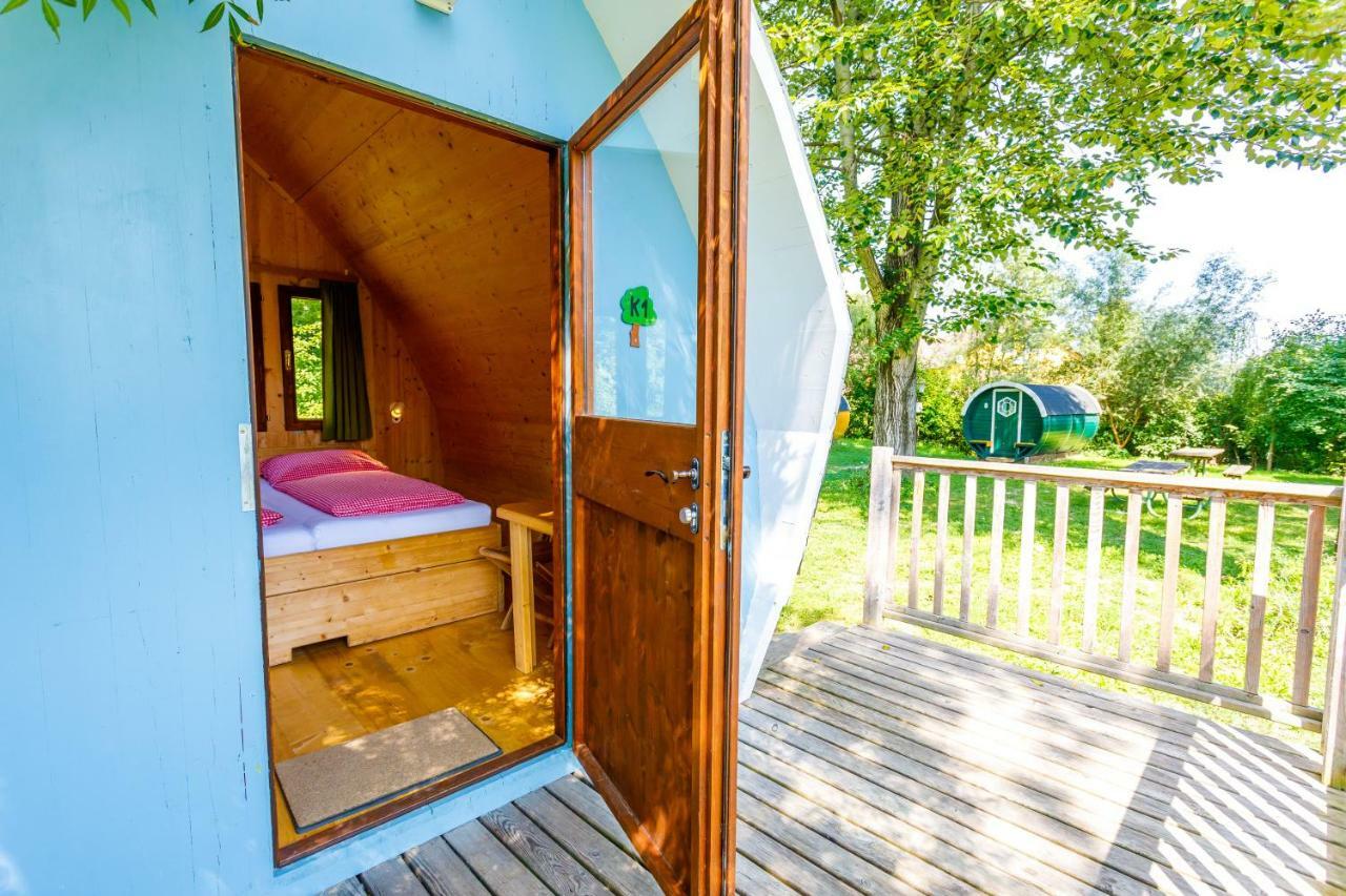 Camping & Pension Au An Der Donau Exteriör bild