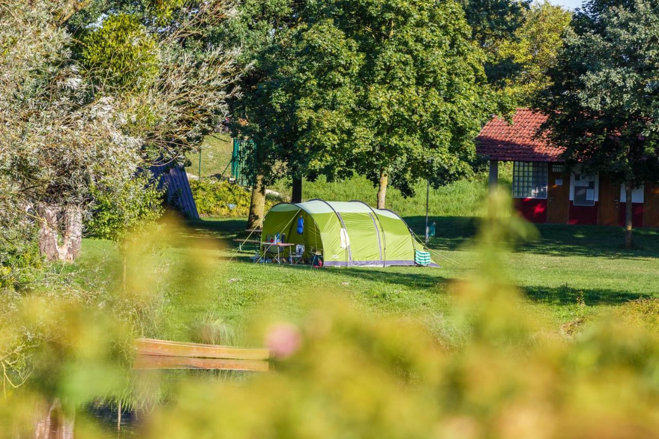 Camping & Pension Au An Der Donau Exteriör bild